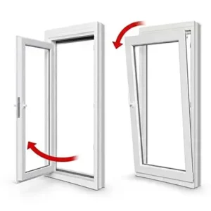 Puerta hermética-de-PVC-osclobatiente