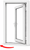 puerta-de-PVC-hermetica al exterior